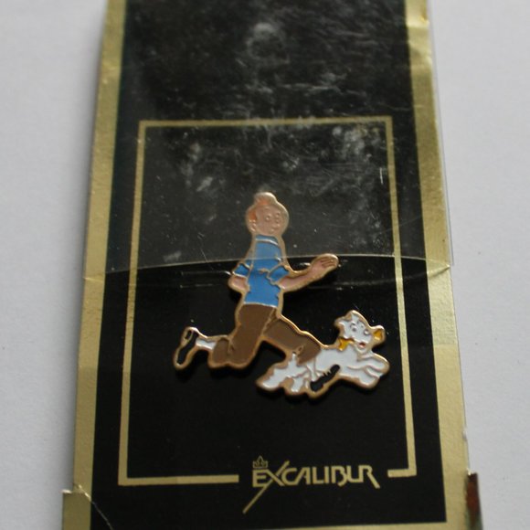 Excalibur Vintage Tintin, Astérix et Obélix and Lucky Luke Enamel Pin - Picture 9 of 16
